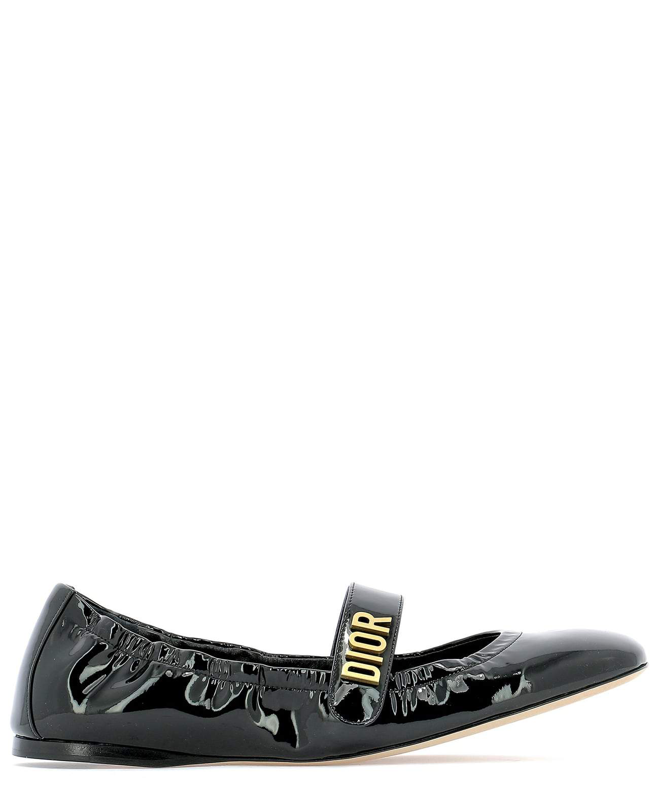 dior baby d ballet flats