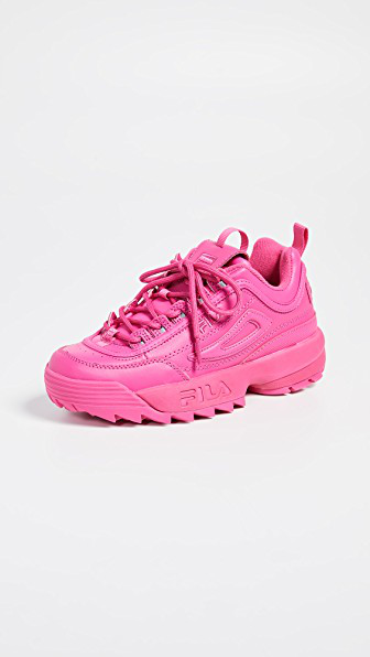 fila disruptor fuchsia