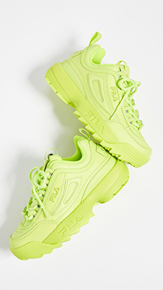 fila disruptor 2 sharp green