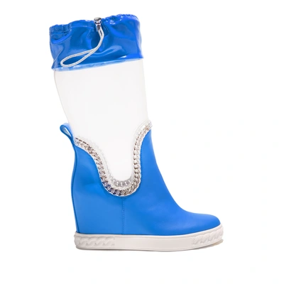 Shop Casadei Glass In Mas Blue