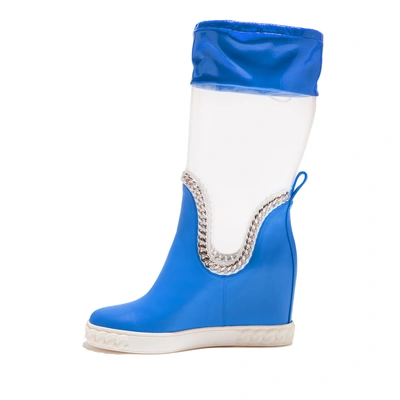 Shop Casadei Glass In Mas Blue