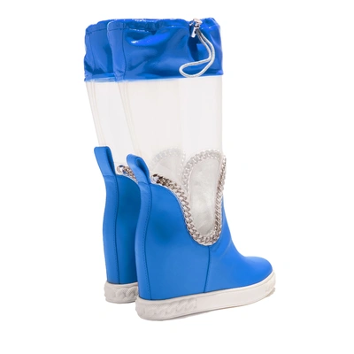 Shop Casadei Glass In Mas Blue