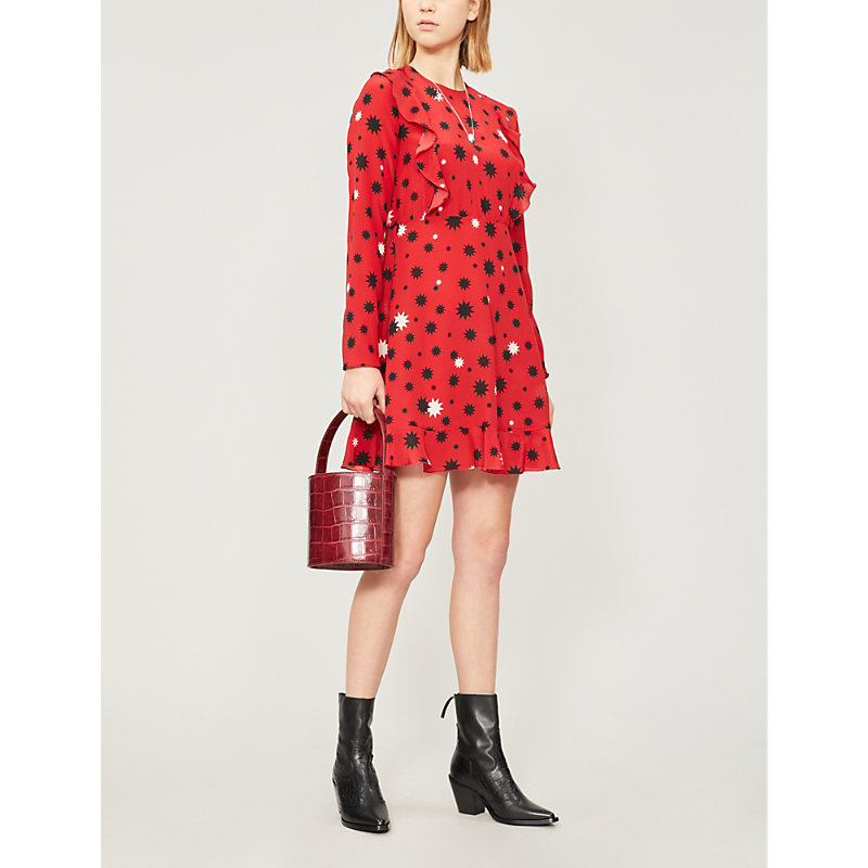 red valentino star dress