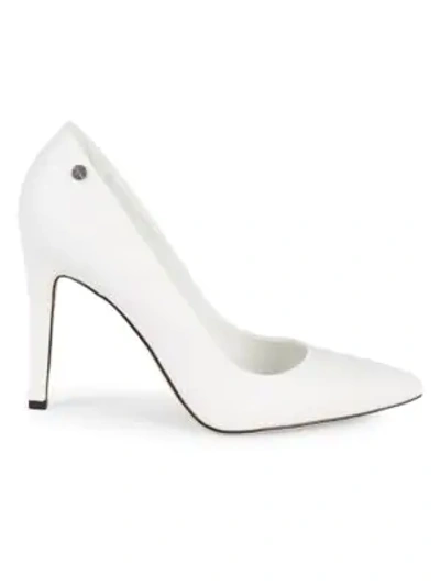Calvin Klein Brady Classic High-heel Pumps In White