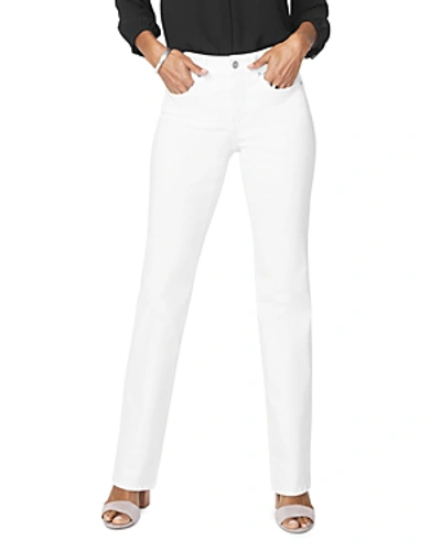 Shop Nydj Petites Barbara Bootcut Jeans In Optic White
