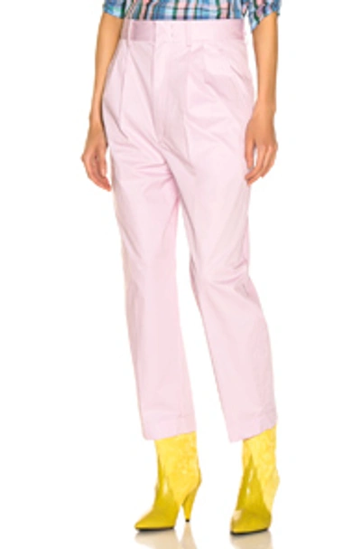 Shop Isabel Marant Grayson Pant In Pink In Light Pink
