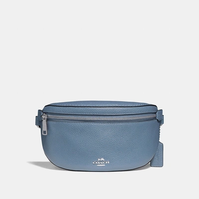Shop Coach Belt Bag - Women's In Slate/silver