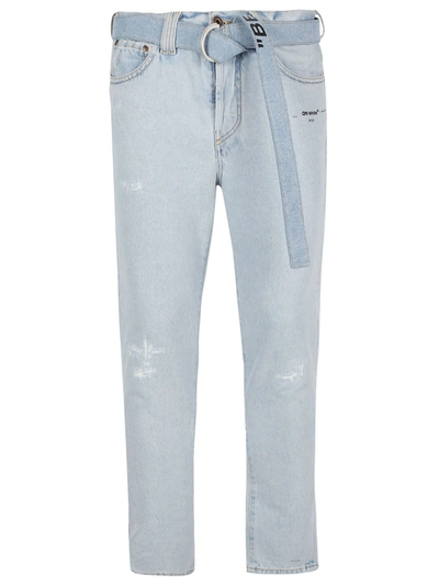 Shop Off-white Pant In Basic