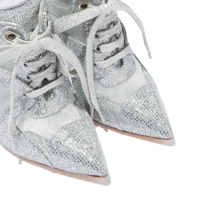 Shop Casadei Blade Dynamic In Silver