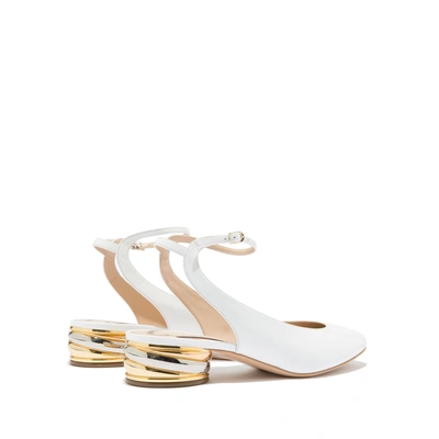 Shop Casadei Trio In White