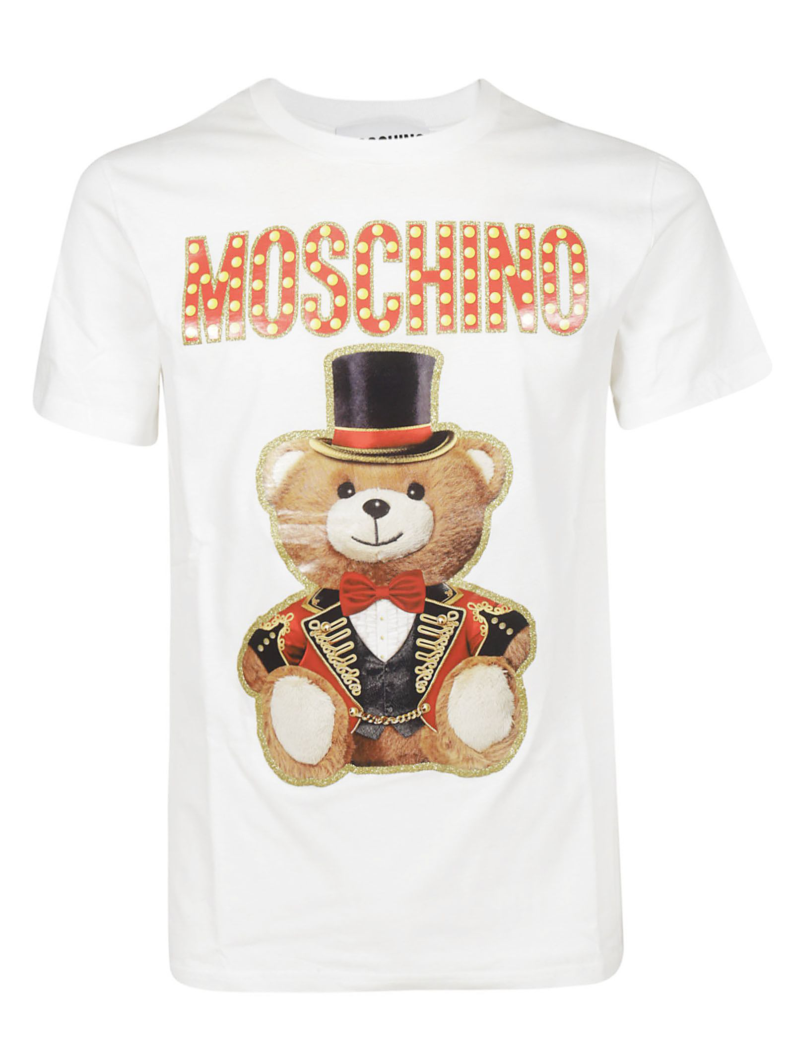 Moschino Teddy Bear T-shirt In Bianco | ModeSens