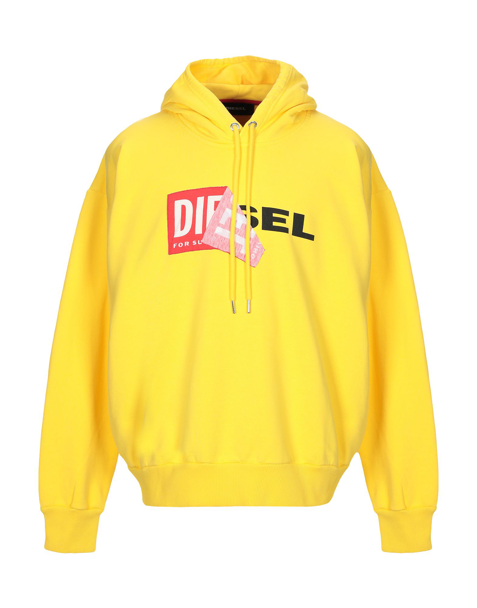Diesel Hooded Sweatshirt In Yellow | ModeSens