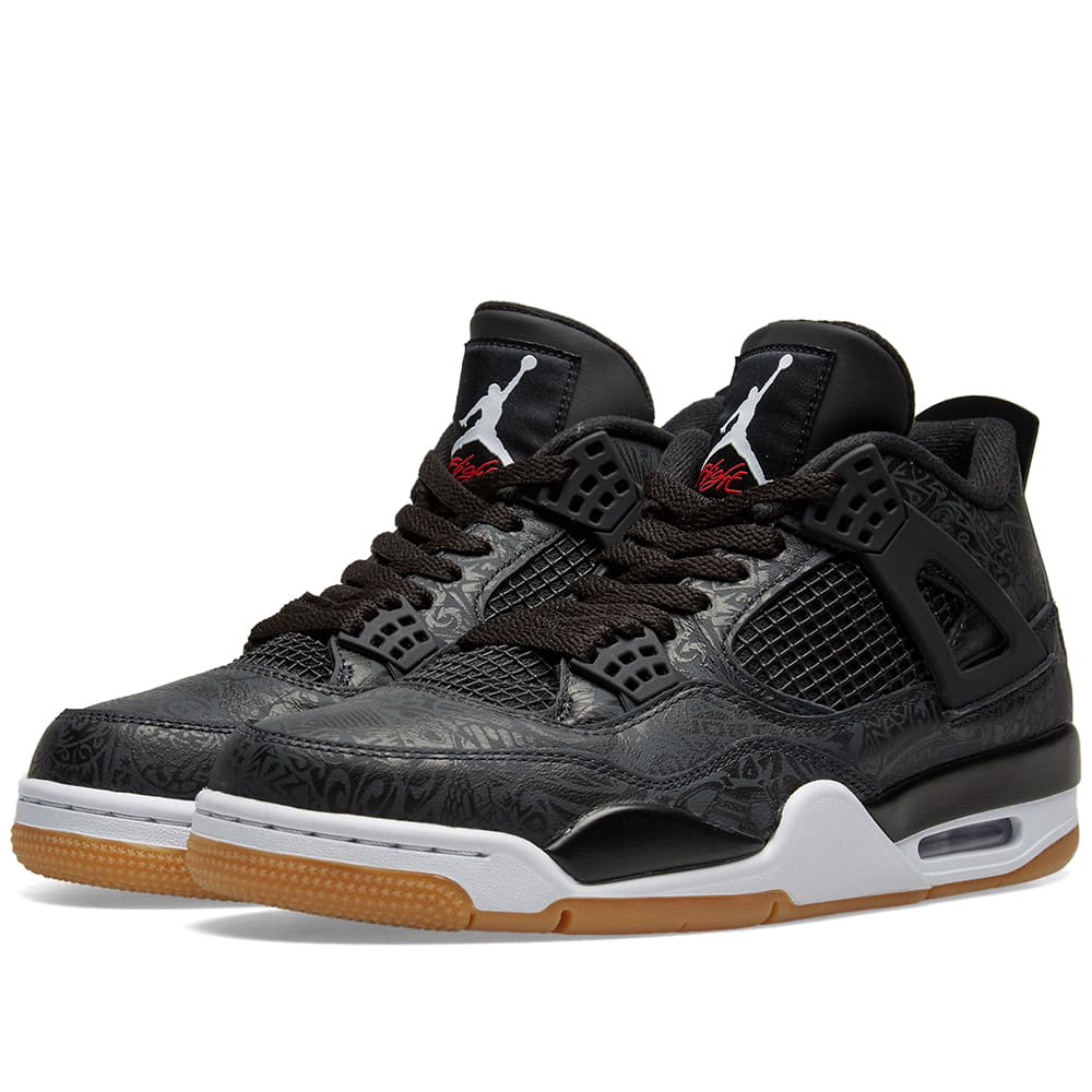 aj 4 black laser