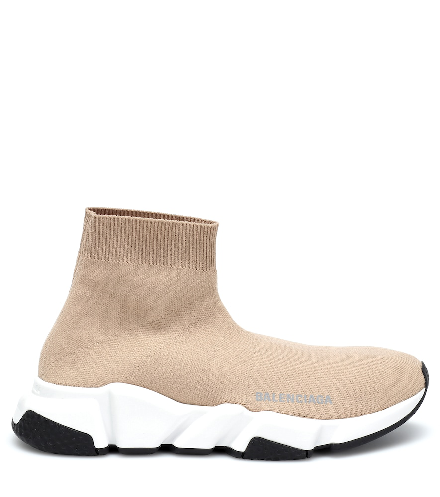 balenciaga speed trainer femme beige