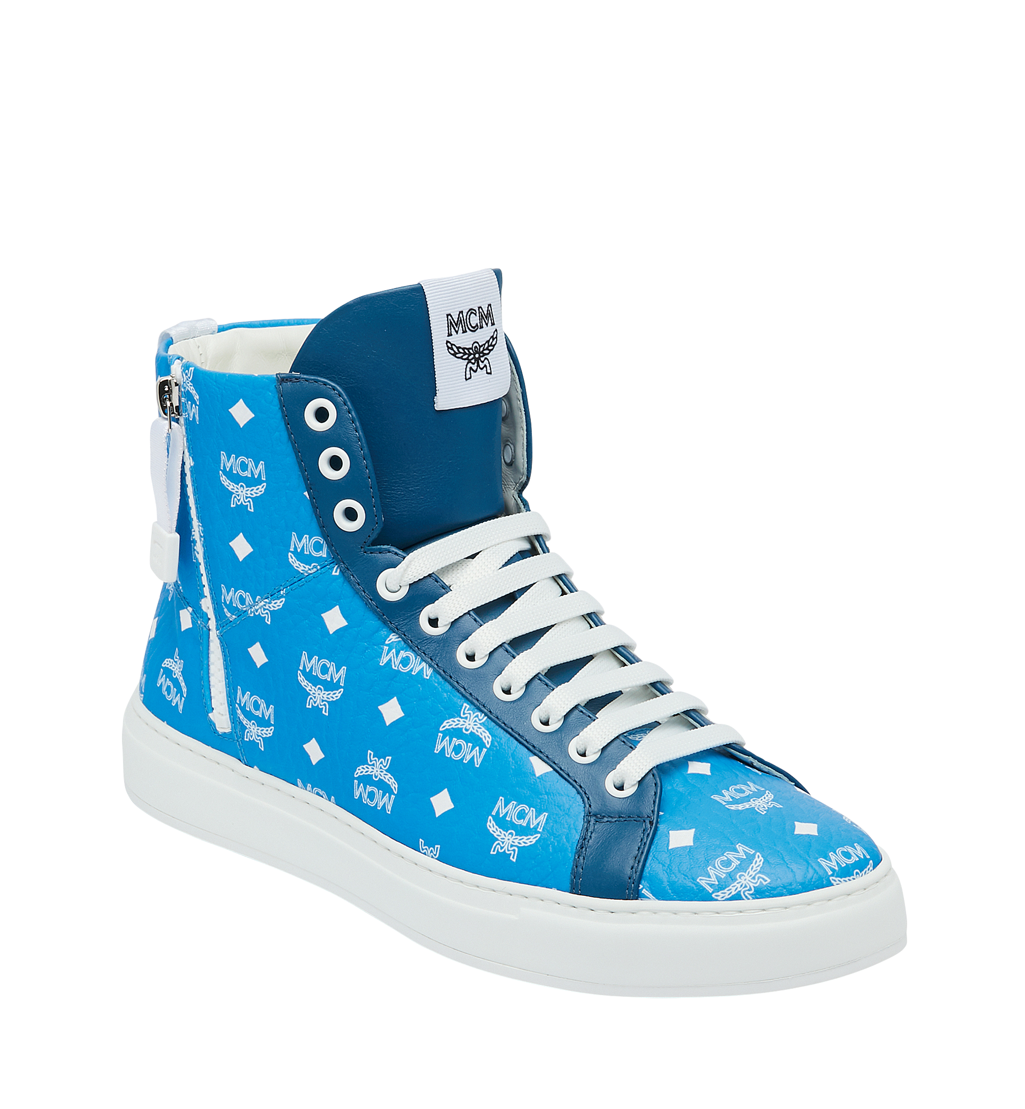 mcm platform sneakers