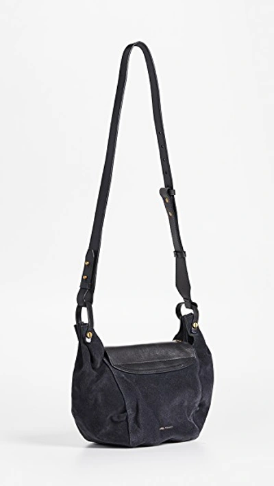 Shop Isabel Marant Sinley Bag In Faded Black