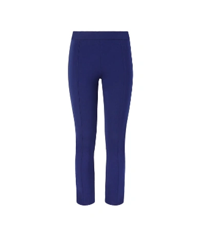 Shop Tory Burch Stacey Pant In Navy Sea