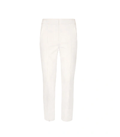 Shop Tory Burch Vanner Cropped Pant In White