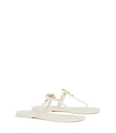 Shop Tory Burch Mini Miller Jelly Sandal In Ivory