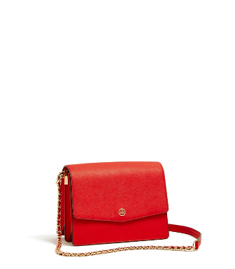 red tory burch bag