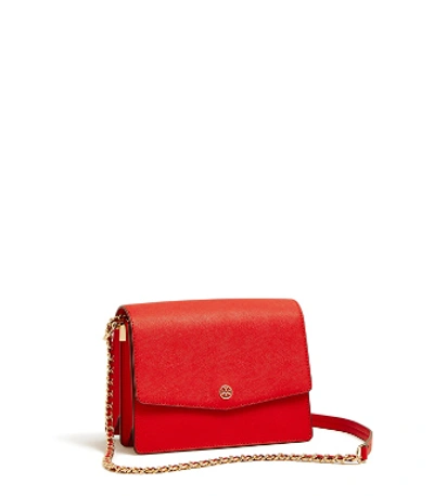 Tory Burch Robinson Convertible Mini Shoulder Bag (Brilliant Red) - Valiram  Group