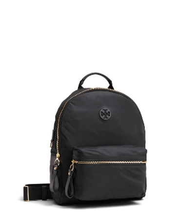 Shop Tory Burch Tilda Zip Backpack In Black
