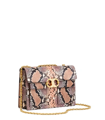 Gemini link embossed clearance medium shoulder bag
