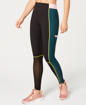 puma colorblock leggings