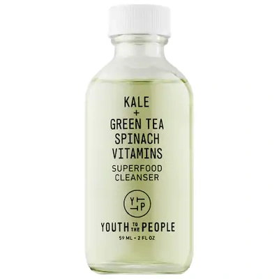 Shop Youth To The People Mini Superfood Gentle Antioxidant Refillable Cleanser 2 oz/ 59 ml