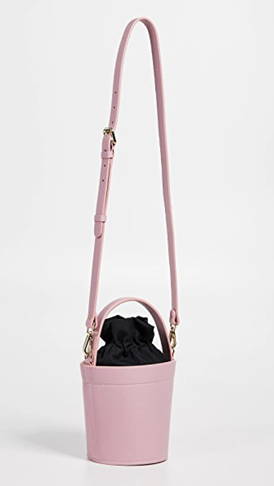 Shop Mateo The Madeline Bucket Bag In Cameo