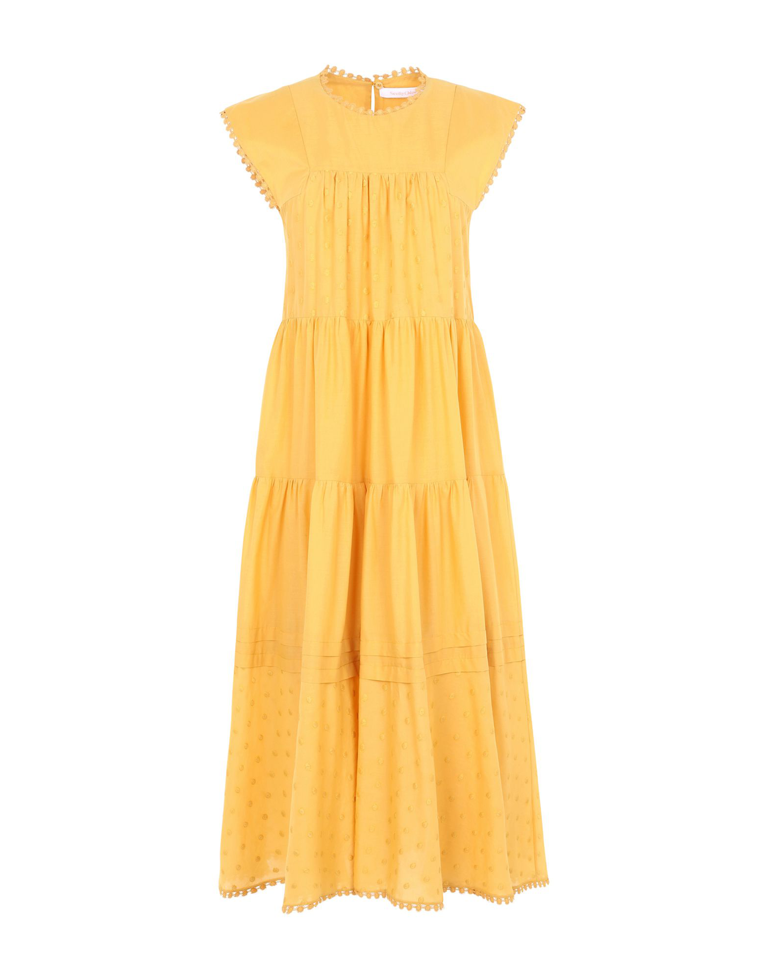 see by chloe yellow dress