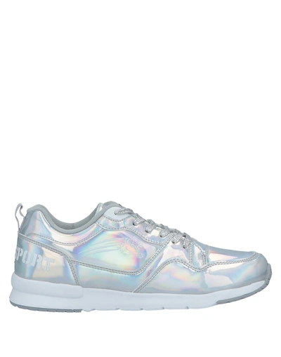 Shop Plein Sport Sneakers In Silver