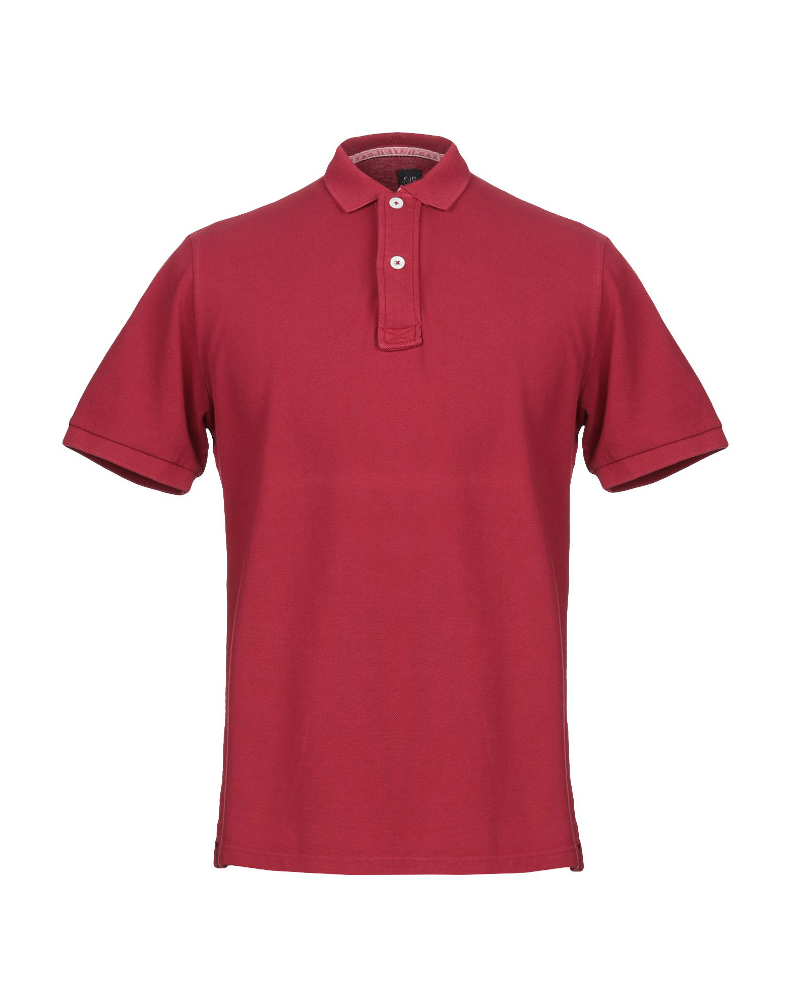 Eleventy Polo Shirt In Brick Red | ModeSens