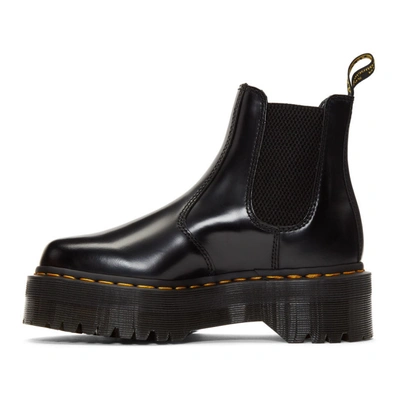 Shop Dr. Martens' Dr. Martens Black 2976 Quad Platform Chelsea Boots