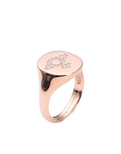 Shop Vivienne Westwood Ring In Copper