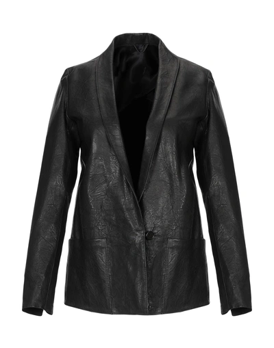 Shop Aglini Blazer In Black