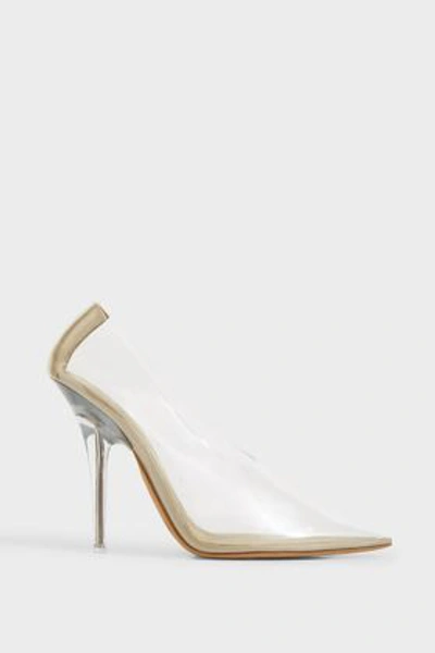 Shop Yeezy Point Toe Pvc Pumps In Clear