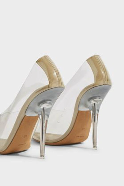 Shop Yeezy Point Toe Pvc Pumps In Clear