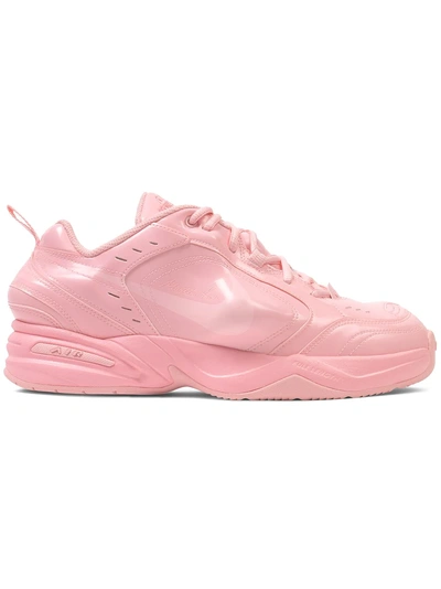 Shop Nike Pink X Martine Rose Air Monarch Iv Sneakers