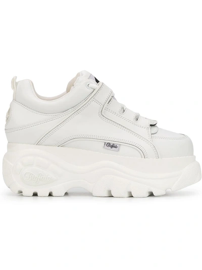 Shop Buffalo Platform Sneakers - White