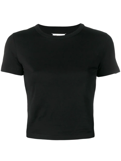 Shop Maison Margiela Slim-fit T-shirt - Black