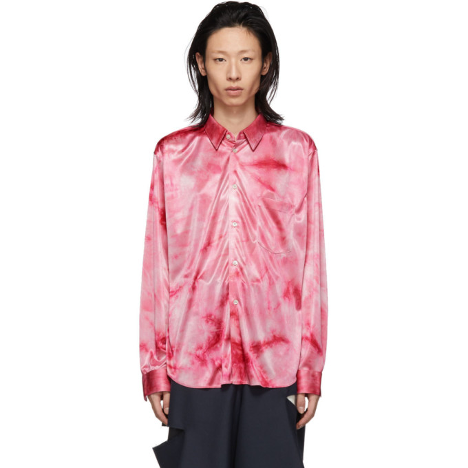 comme des garcons tie dye shirt