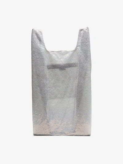 Shop Ashish Grosser Pailletten-shopper In Neutrals