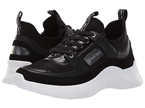 calvin klein ultra leather neoprene sneakers