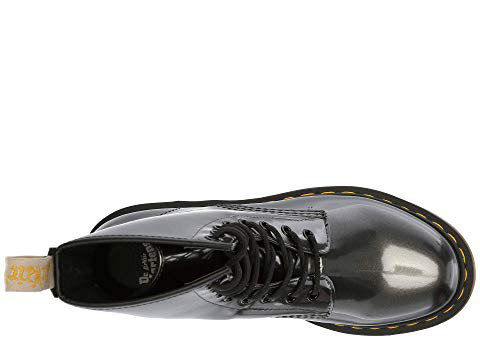 dr martens gunmetal chrome paint metallic