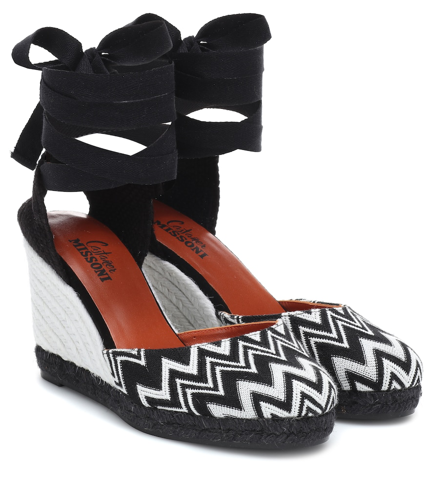 castaner missoni wedges