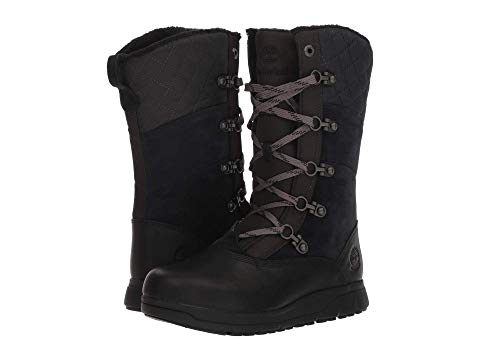 timberland black full grain