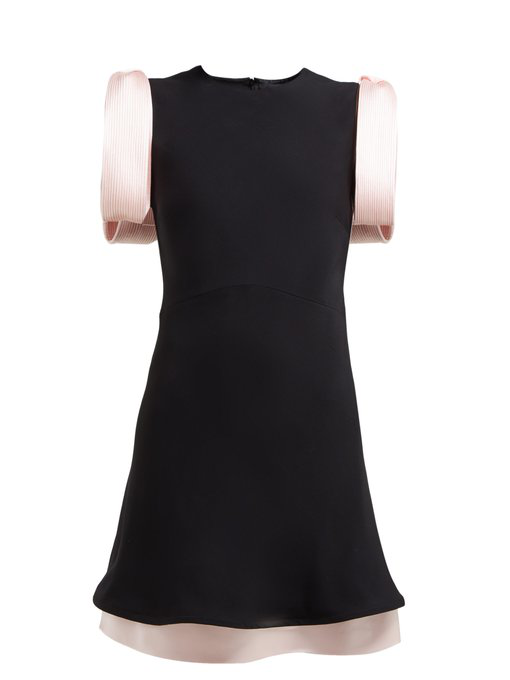 calvin klein pink and black dress