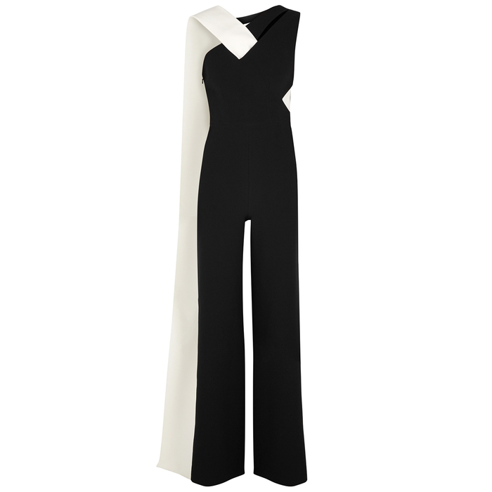 marianna one shoulder gown black