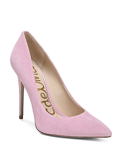 Shop Sam Edelman Women's Danna Stiletto High-heel Pumps In Pink Orchid